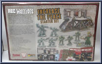 Increase the Peace Starter Set from ABC Warriors - Basic Series manufactured by Warlord Games [Back]