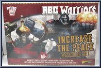 Increase the Peace Starter Set from ABC Warriors - Basic Series manufactured by Warlord Games [Front]
