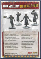 Mekana G-Men from ABC Warriors - Basic Series manufactured by Warlord Games [Back]