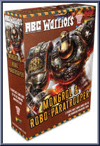 Mongrol & Robo-Paratrooper from ABC Warriors - Basic Series manufactured by Warlord Games [Front]