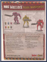 Rogue Marsokhods from ABC Warriors - Basic Series manufactured by Warlord Games [Back]