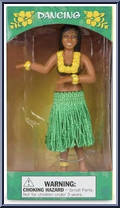 Hula Girl (Green Skirt) from Accoutrements - Dashboard manufactured by Accoutrements [Front]