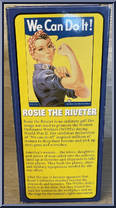 Rosie the Riveter from Accoutrements - Nodders manufactured by Accoutrements [Back]