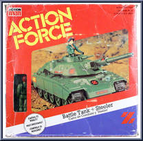 Battle Tank (with Steeler) from Action Force - Z Force Accessories manufactured by Palitoy [Front]