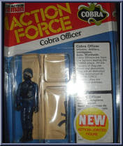 Cobra Officer from Action Force - Cobra manufactured by Palitoy [Front]