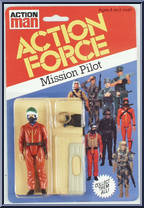 Mission Pilot from Action Force - Basic Series manufactured by Palitoy [Front]