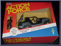 Panther (with Stalker) from Action Force - SAS Accessories manufactured by Palitoy [Front]