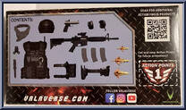 Special Ops Gear Pack from Action Force - Special Deployment manufactured by Valaverse [Back]