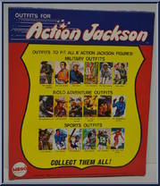 Army from Action Jackson - Military Outfits manufactured by Mego [Back]