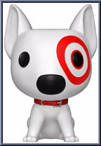 Bullseye (10" Scale) from Ad Icons - Pop! Vinyl Figures manufactured by Funko [Loose]
