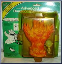 Fire Elemental (Magic) & Crystal Ball Treasure Action Figure
