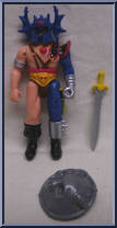 Warduke  from Advanced Dungeons & Dragons - Basic Series manufactured by LJN [Loose]
