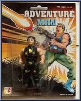 Dial-Tone Head from Adventure Man - Brown Cards manufactured by Unknown [Front]