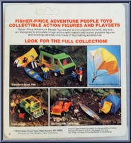 Dune Buster from Adventure People - Basic Series manufactured by Fisher-Price [Back]