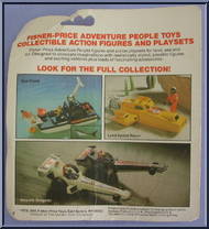 Supersonic Pilot from Adventure People - Basic Series manufactured by Fisher-Price [Back]