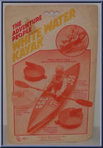 White Water Kayak from Adventure People - Basic Series manufactured by Fisher-Price [Back]