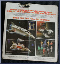 X-Ray Man from Adventure People - Basic Series manufactured by Fisher-Price [Back]