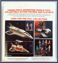 X-Ray Woman from Adventure People - Basic Series manufactured by Fisher-Price [Back]