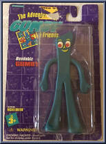 Bendable Gumby Action Figure