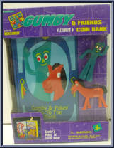 Coin Bank (with Gumby & Pokey) Action Figure
