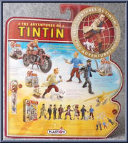Tintin and Haddock Action Set from Adventures of Tintin - Basic Series manufactured by Plastoy [Back]