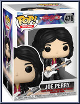 Joe Perry (White Guitar) from Aerosmith - Pop! Vinyl Figures manufactured by Funko [Front]