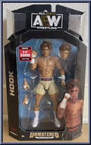 Hook (Tan Shorts) (Chase) from AEW - Unmatched - Series  7 manufactured by Jazwares [Front]