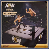 Action Ring from AEW - Unrivaled - Accessories manufactured by Jazwares [Front]