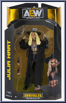 Julia Hart from AEW - Unrivaled - Series 16 manufactured by Jazwares [Front]