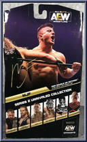MJF from AEW - Unrivaled - Series  2 manufactured by Jazwares [Back]