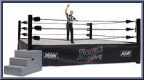 Authentic Scale Ring (with Aubrey Edwards) from AEW - Unrivaled - Accessories manufactured by Jazwares [Loose]