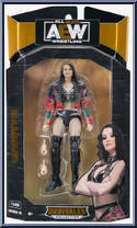 Saraya from AEW - Unrivaled - Series 15 manufactured by Jazwares [Front]