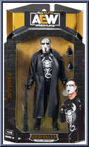 Sting from AEW - Unrivaled - Series 13 manufactured by Jazwares [Front]