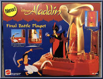 Final Battle Playset from Aladdin - Playsets manufactured by Mattel [Front]