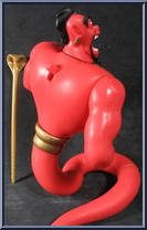 Evil Genie Jafar from Aladdin - Basic Series manufactured by Mattel [Loose]