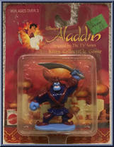 Genie (Swordsman) from Aladdin - TV Series - Mini manufactured by Mattel [Front]