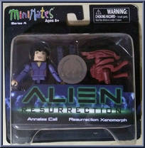 Annalee Call / Resurrection Xenomorph from Alien - Minimates - Wave 4 manufactured by Diamond Select [Front]
