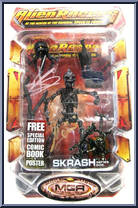 Skrash from Alien Racers - Yellow Package manufactured by MGA Entertainment [Front]
