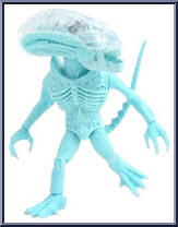 Xenomorph (Ice Blue Clear Head) from Aliens - Basic Series manufactured by Loyal Subjects [Loose]