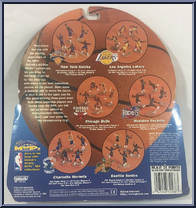 Charlotte Hornets from All-Star MVPs - Basketball manufactured by Galoob [Back]