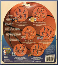 Houston Rockets from All-Star MVPs - Basketball manufactured by Galoob [Back]