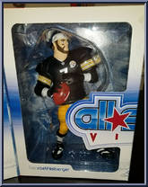 Ben Roethlisberger (Black Jersey) from All-Star Vinyl - NFL manufactured by Upper Deck [Front]