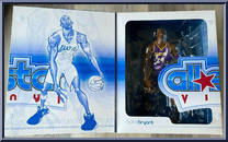 Kobe Bryant (Purple Jersey) from All-Star Vinyl - NFL manufactured by Upper Deck [Front]