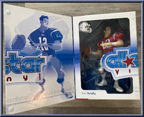 Tom Brady (Red Jersey) from All-Star Vinyl - NFL manufactured by Upper Deck [Front]