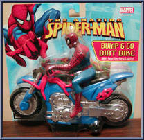 Dirt Bike from Amazing Spider-Man - Bump & Go manufactured by Toy Biz [Front]