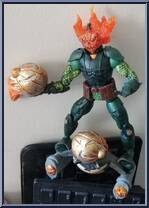 Mad Jack (Flame N' Launch) from Amazing Spider-Man - Series 3 manufactured by Toy Biz [Loose]