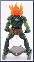 Mad Jack (Flame N' Launch) from Amazing Spider-Man - Series 3 manufactured by Toy Biz [Loose]