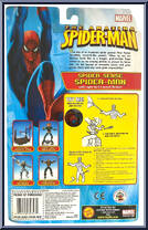 Spider-Man (Spider-Sense) from Amazing Spider-Man - Series 3 manufactured by Toy Biz [Back]
