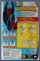 Spider-Man (Super Kick) from Amazing Spider-Man - Series 3 manufactured by Toy Biz [Back]