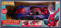 Web Car from Amazing Spider-Man - Vehicles manufactured by Toy Biz [Front]
